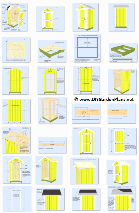 Small Garden Shed Plans