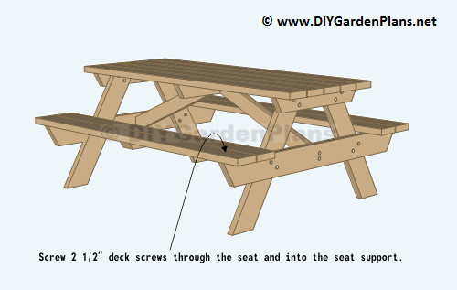 Picnic Table 6'X 4'1/2