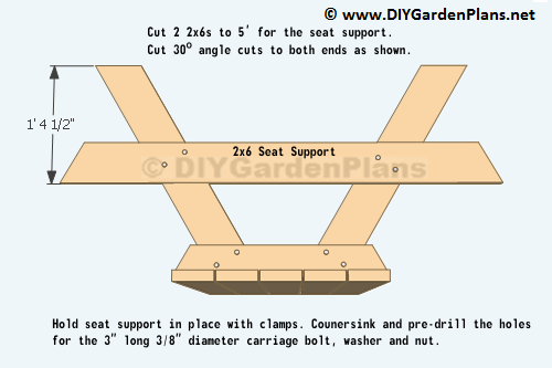 Free Picnic Table Plans . … This 6 Foot Picnic Table plan is based ...