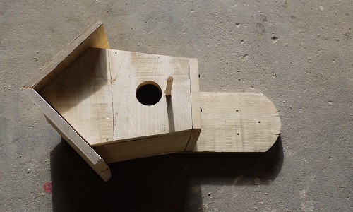 cut hole and install dowell