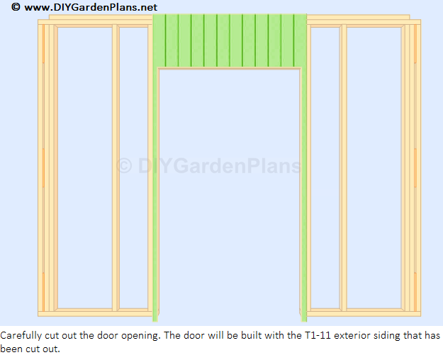 DIY Shed Door Plans