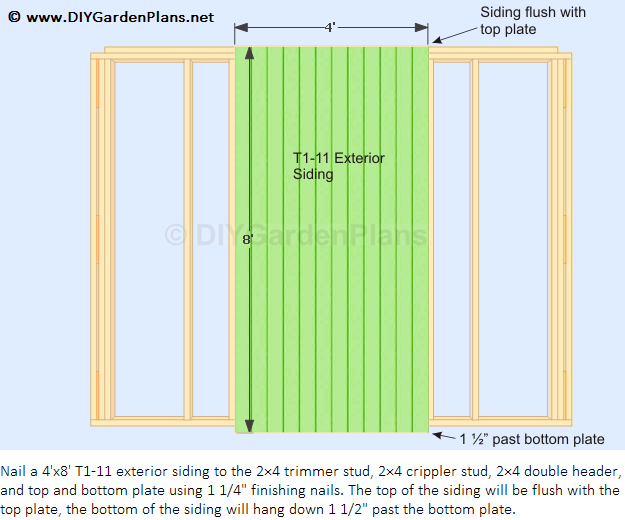 Shed Door Plans