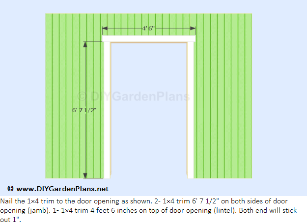 DIY Shed Door Plans