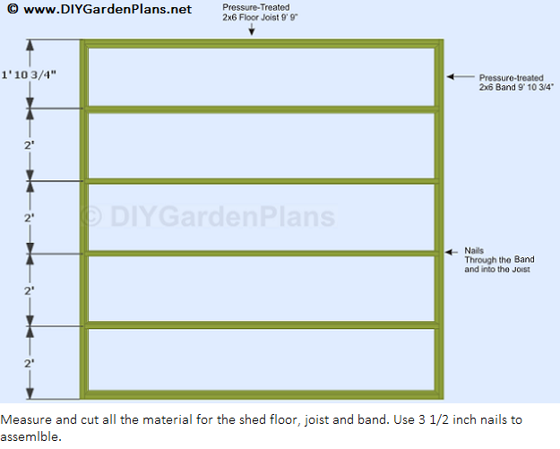 Storage Shed Foundation Plans