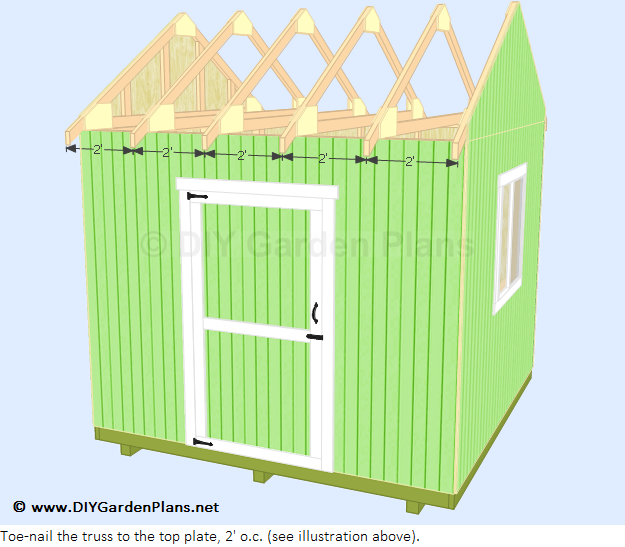 Shed Truss Plans