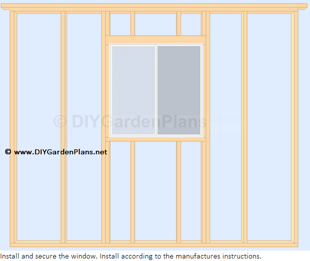 How To Install The Shed Window