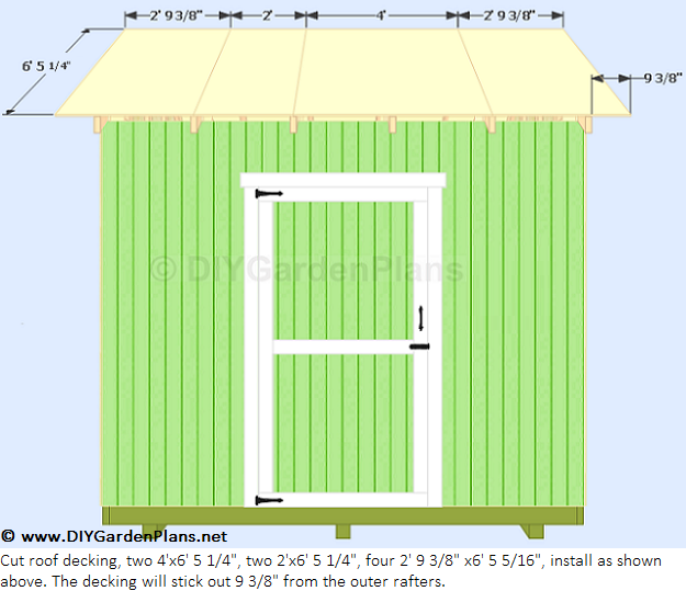 Flat Roof Shed Plans