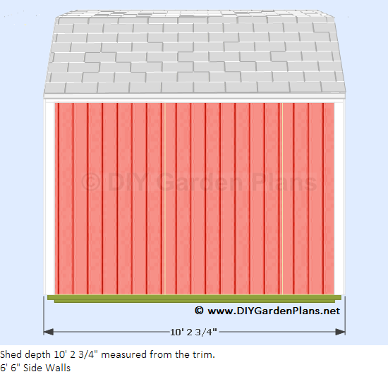 Free 10X12 Gambrel Shed Plans