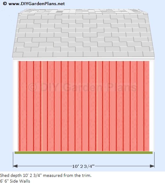 Gambrel Shed Plans with Loft