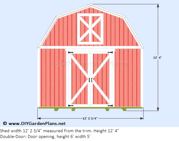 Gambrel Shed Plans