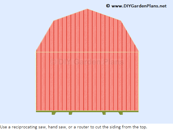 Gambrel Shed Plans with Loft