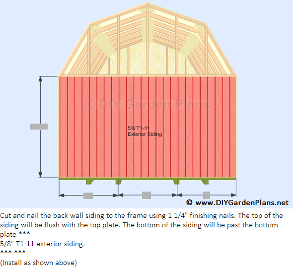 Gambrel Shed Plans