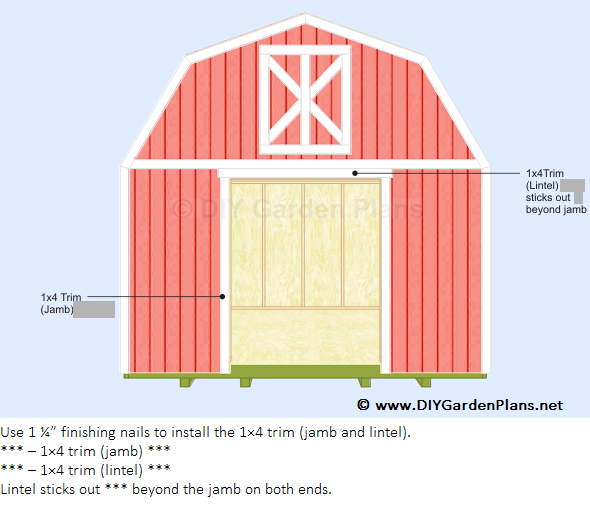 Gambrel Shed Plans