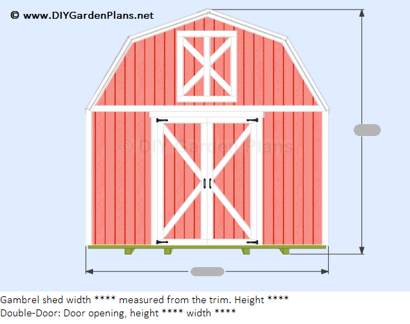 Gambrel Shed Measurements