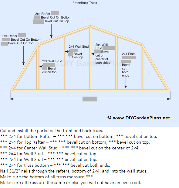 Gambrel Roof Shed