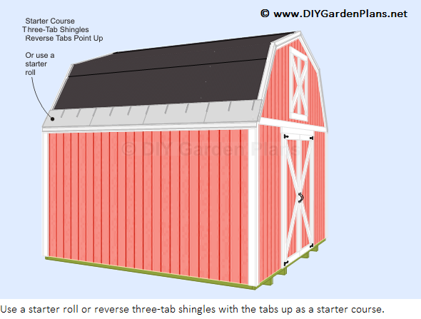Gambrel Roof Shed