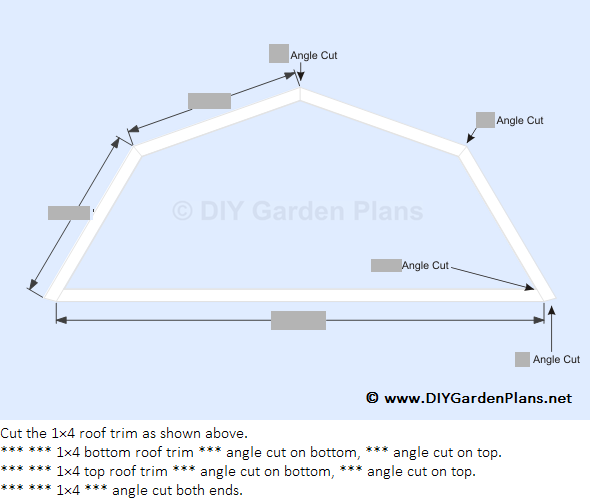 How To Cut And Install Gambrel Shed Trim