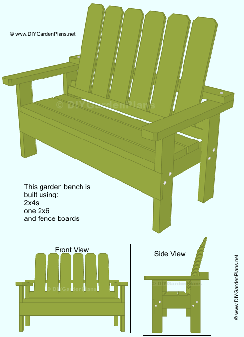 Free Plans: DIY Garden Bench Guide