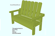 DIY Simple Garden Bench