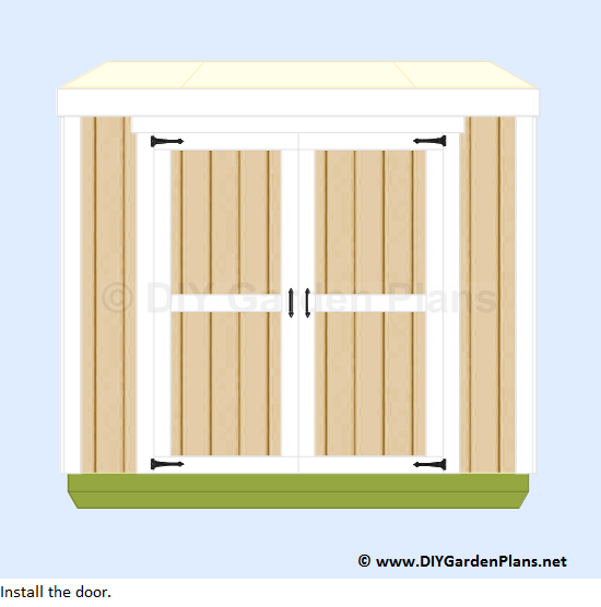 DIY Lean to Shed