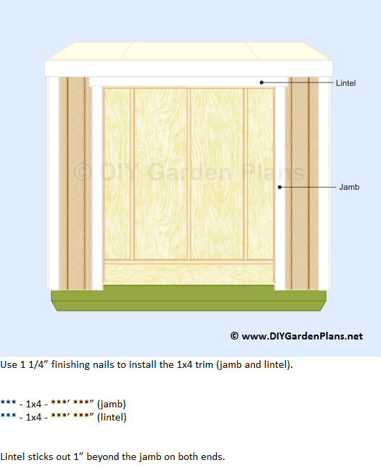 10'x10' Lean To Shed Plans Lean to Shed Plans