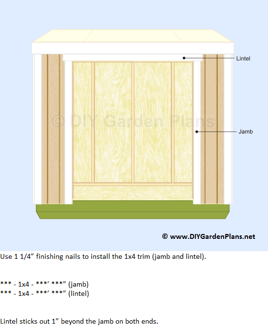 Lean to Shed Plans