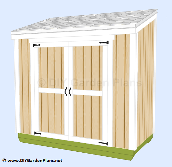 Plans For A 4'x8' Lean To Shed