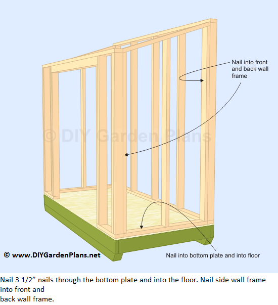 How to Build the Lean To Shed Side Walls &amp; Cut Roof Rafters