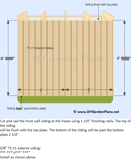 Lean to Shed Plans