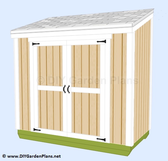 Build lean to storage shed