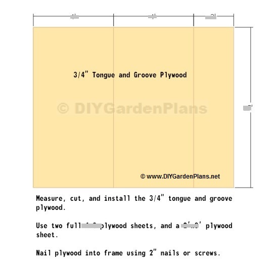 DIY Shed Floor Plans