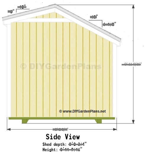 Overview: Saltbox Shed Plans - Page 2