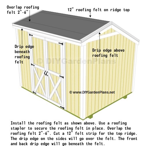 Shingles: Saltbox Shed Plans - Page 14