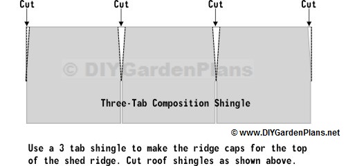 shingle ridge cap